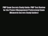 [Read book] PMP Exam Secrets Study Guide: PMP Test Review for the Project Management Professional
