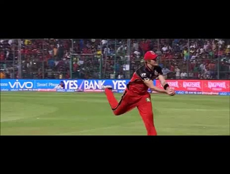 WATSON AND WIESE taking a stunning  CATCH BEFORE BOUNDARY LINE -