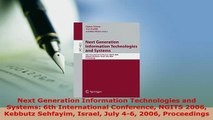 PDF  Next Generation Information Technologies and Systems 6th International Conference NGITS  Read Online