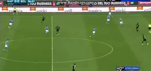 Napoli 1st BIG Chance - Napoli 0-0 Bologna 19-04-2016
