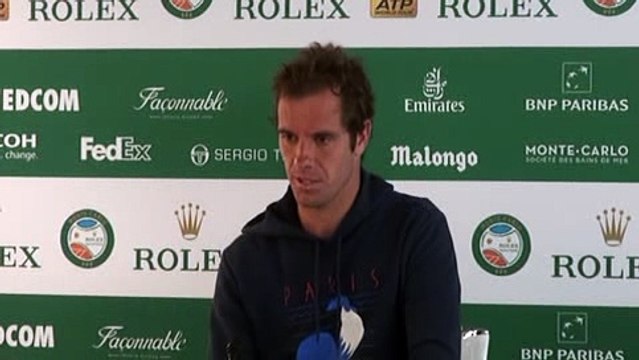 ATP - Monte-Carlo Rolex Masters 2016 - Richard Gasquet : Il y a encore du boulot jusqu'à Roland-Garros
