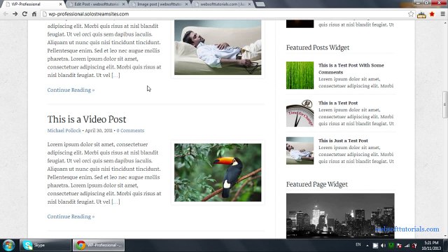 Wordpress tutorials in hindi _ urdu - 5 - How to use images in wordpress - from dailymotion