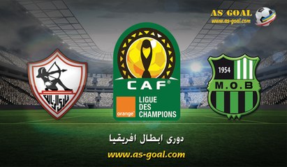 اهداف مباراة مولودية بجاية الجزائري 1 × 1 الزمالك المصري 19 / 4 / 2016
