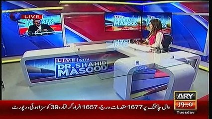 Live With Dr.Shahid Masood  19th April 2016