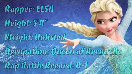 Elsa vs Sub Zero 2 [THE RAP BATTLE]