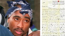 Love Letter Tupac Shakur Penned In High School Selling For $35K