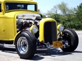 Deuce Coupe American Graffiti Tribute Hot Rod ACTION