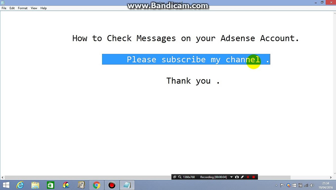 How to Check Messages on your Adsense Account