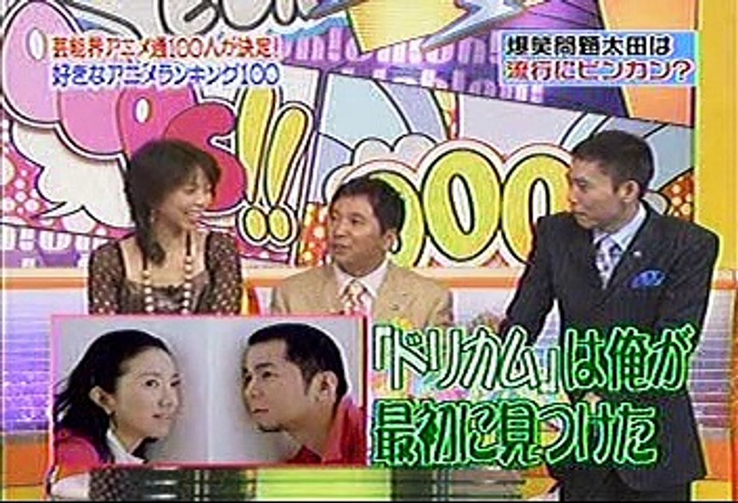 [2000年代バラエティ傑作シリーズ] アニメランキングSPその１（2006年10月9日 ＯＡ）