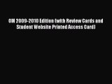 [Read book] OM 2009-2010 Edition (with Review Cards and Student Website Printed Access Card)