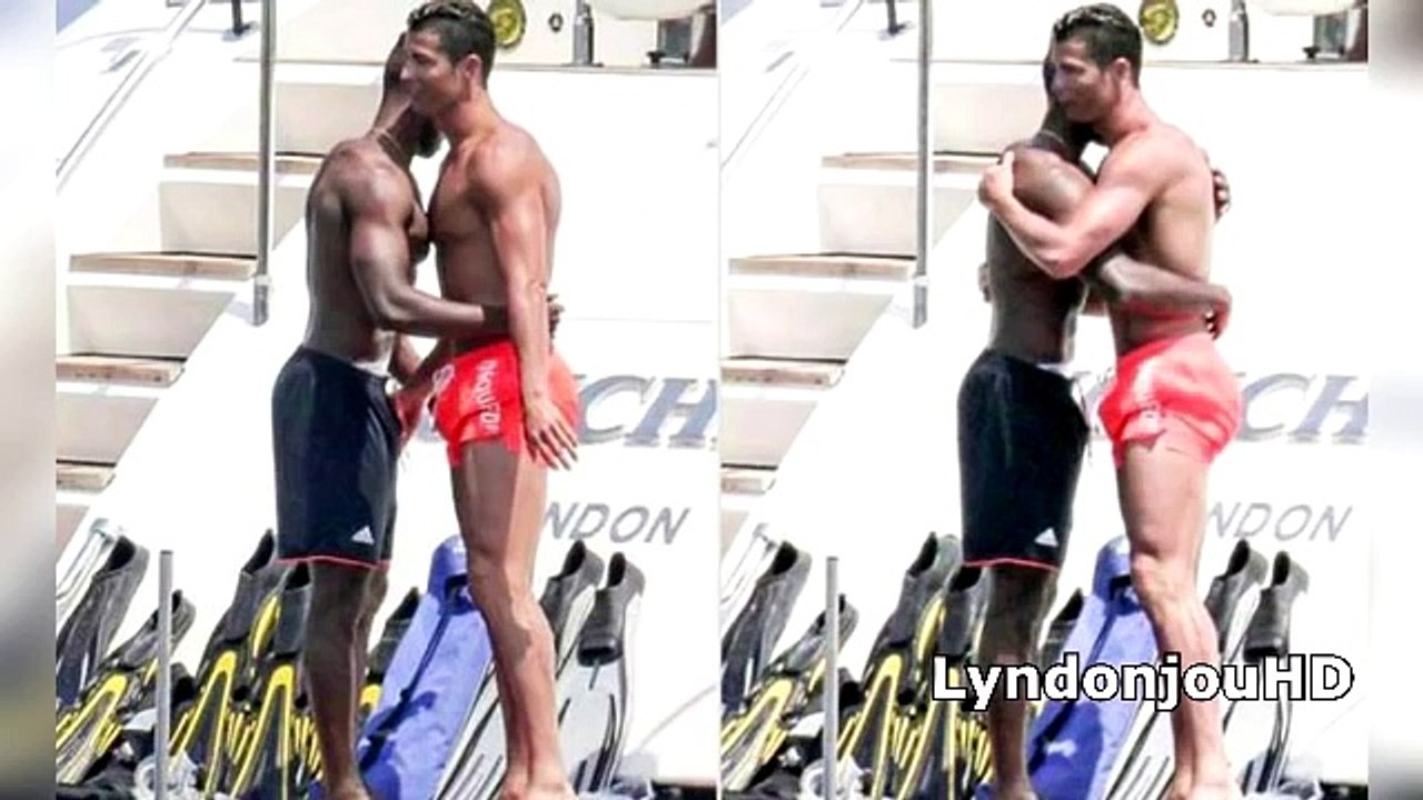 Cristiano Ronaldo es captado muy cariñoso con sus amigos