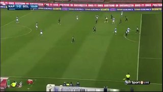Manolo Gabbiadini Goal SSC Napoli 1-0 Bologna 19.04.2016