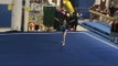 Abby Level 7 new gymnastics floor routine @ Judges Critique