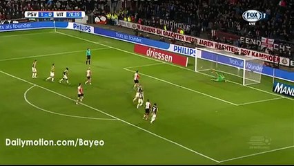2-0 Luuk de Jong Goal HD - PSV vs Vitesse - 19.04.2016