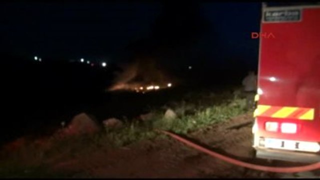 Şanlıurfa Botaş Petrol Boru Hattında Yangın