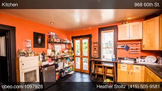 968 60th St Oakland CA 94608 - Heather Stoltz - Berkshire Hathaway  Home Services