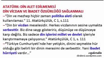 10.Sınıf 6.Ünite Atatürk ve Din - Sesli anlatım - dindersi wordpress