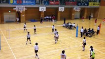 26年中学バレーボール大会鯖江VS開成5