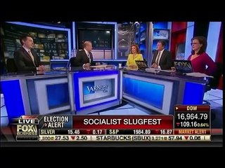 Скачать видео: Socialist Slugfest - Bernie Sanders Vs Hillary Clinton - Stuart Varney