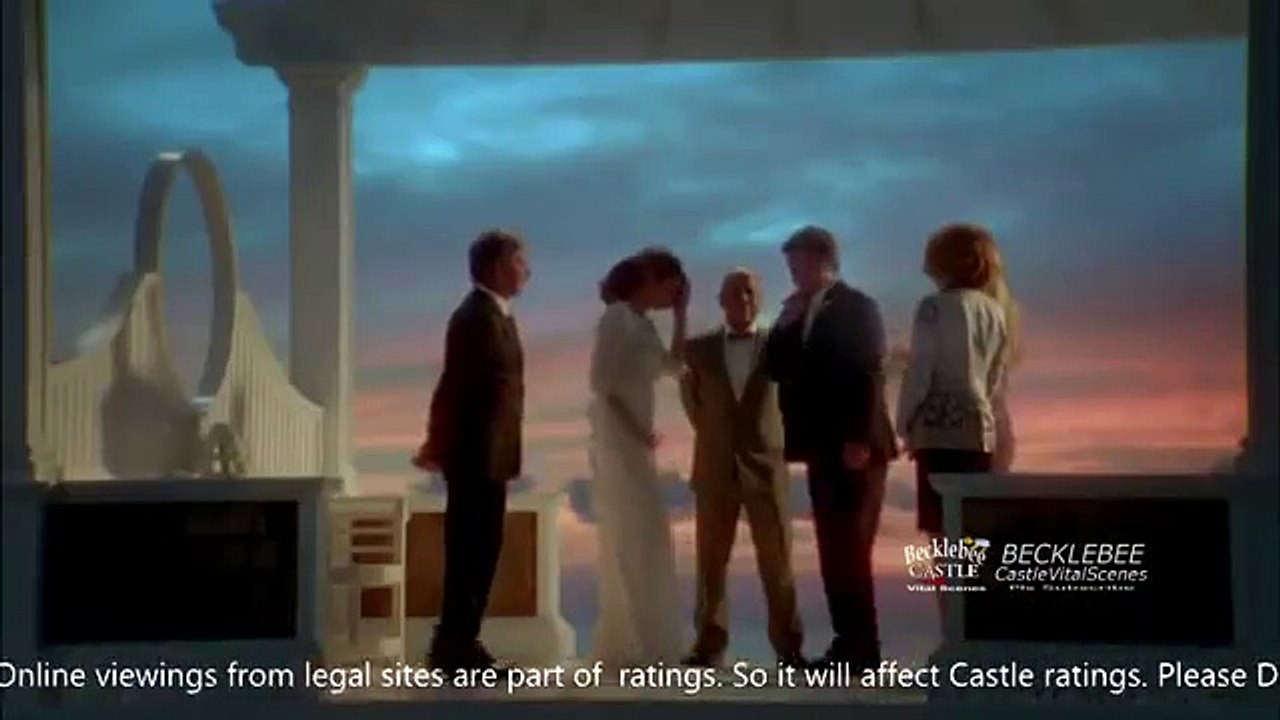 Castle 7x06 End Scene Wedding Castle Beckett Time of Our Lives HQ/cc Caskett Wedding Dance