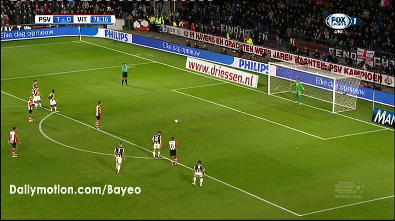 Luuk de Jong Goal HD - PSV 2-0 Vitesse - 19-04-2016
