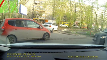 Карма настигла водителя