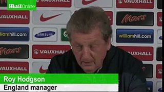 Roy Hodgson: We can't guarantee a goal...