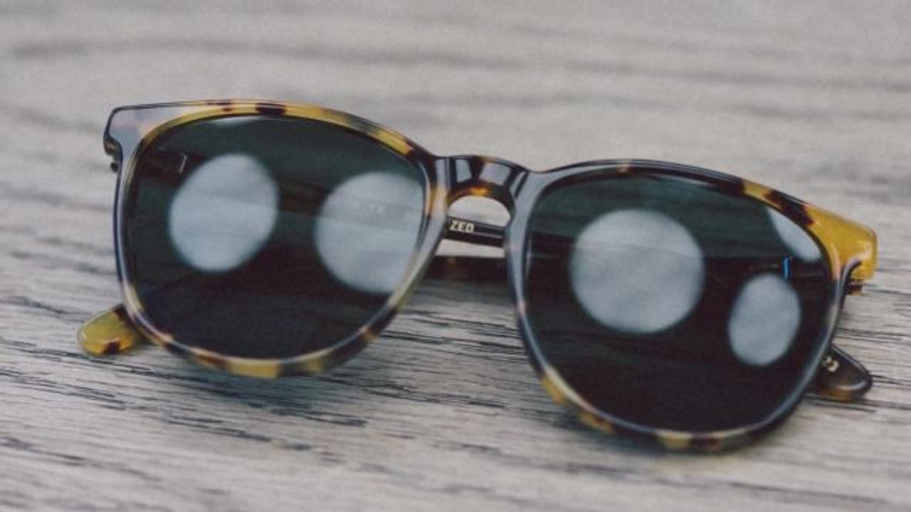 Stylish Tortoiseshell Sunglasses Made by Hand in Italy