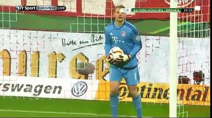 ALL-Goals (2-0) Bayern Munich vs Werder Bremen 2016/04/19