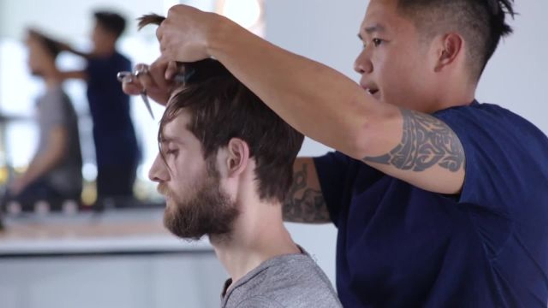 How to Style Your Bangs