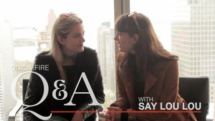 60 Seconds with: Say Lou Lou