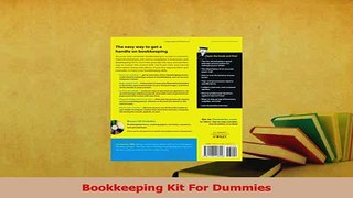 Read  Bookkeeping Kit For Dummies Ebook Free
