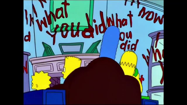 The Simpsons - Werewolf Flanders