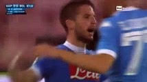 Dries Mertens 3 rd Goal Napoli 5 - 0 Bologna Serie A 19-4-2016