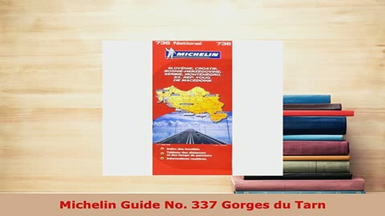PDF  Michelin Guide No 337 Gorges du Tarn Read Online