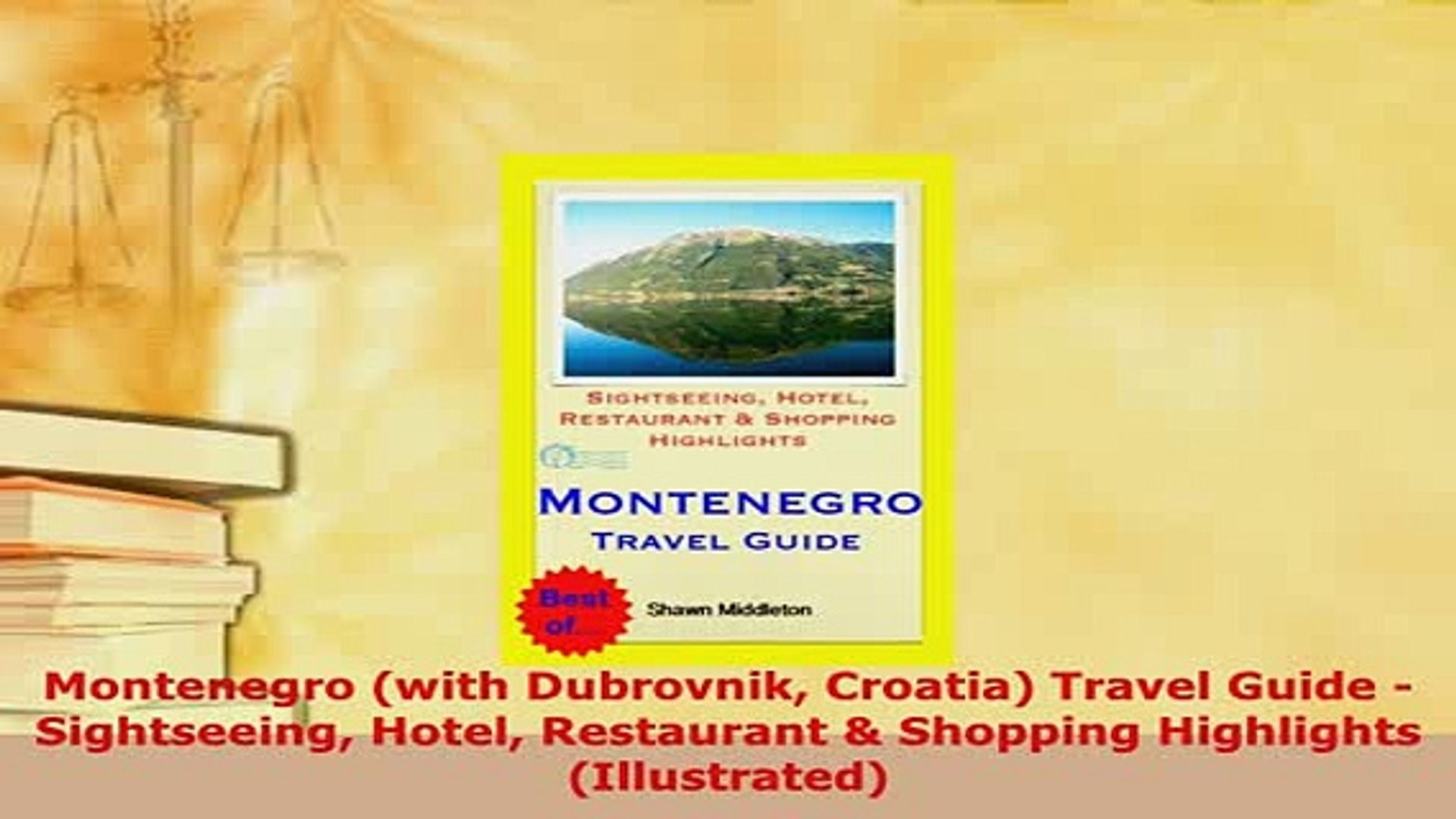 ⁣PDF  Montenegro with Dubrovnik Croatia Travel Guide  Sightseeing Hotel Restaurant  Shopping Download