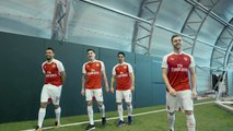 Les joueurs d’Arsenal s’affrontent au ping-pong football