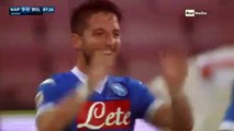 Dries Mertens 3 rd Goal Napoli 5 - 0 Bologna Serie A 19.04.2016