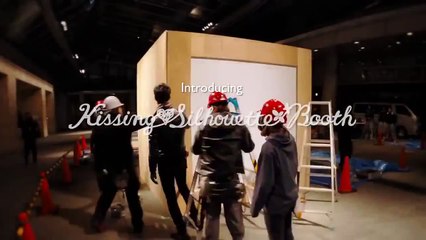 Kissing Silhouette Booth - Dentiste Commercial (2014)