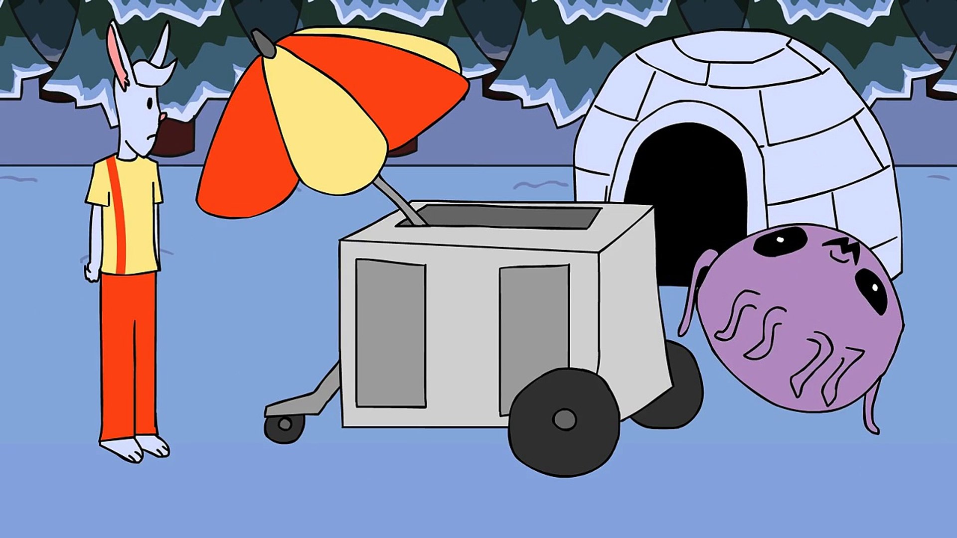 ⁣Sans and Papyrus- Snowdin Nights (Undertale Animation)