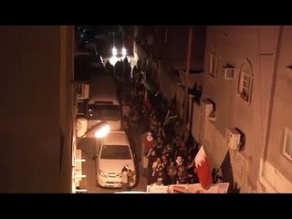البحرين-بوري مسيرة  ان كنت شجاعا فتقد م 15 -3-2012.