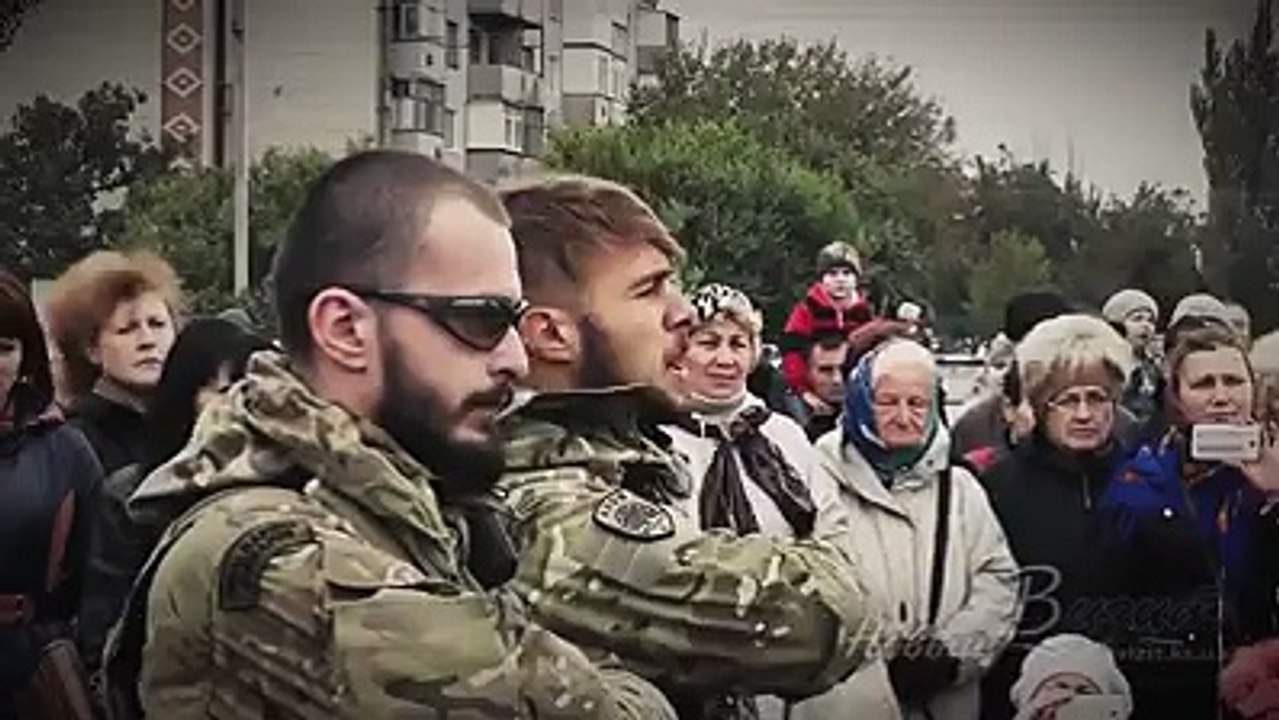 Молитва бойцов полка "Азов" - дух перехватывает!