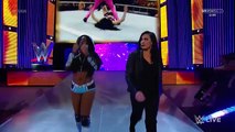 WWE RAW 02.22.16 Sasha Banks vs Naomi