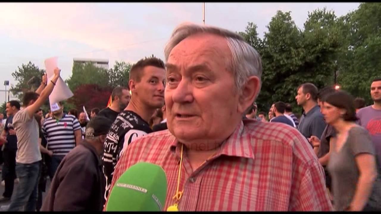 Maqedoni, protestat kundër Ivanovit hyjnë në javën e dytë - Top Channel Albania - News - Lajme