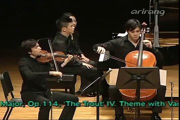 Schubert Piano Quintet Op.114, D.667 The Trout Mov.4