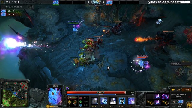 Dendi vs Mushi Solo 1v1 DAC Final Dota 2