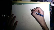 How I Draw Majin Vegeta (From Dragon Ball Z)