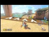 Mario Kart 8 Online Gameplay #11: DLC Special - White Yoshi and Silver Arrow