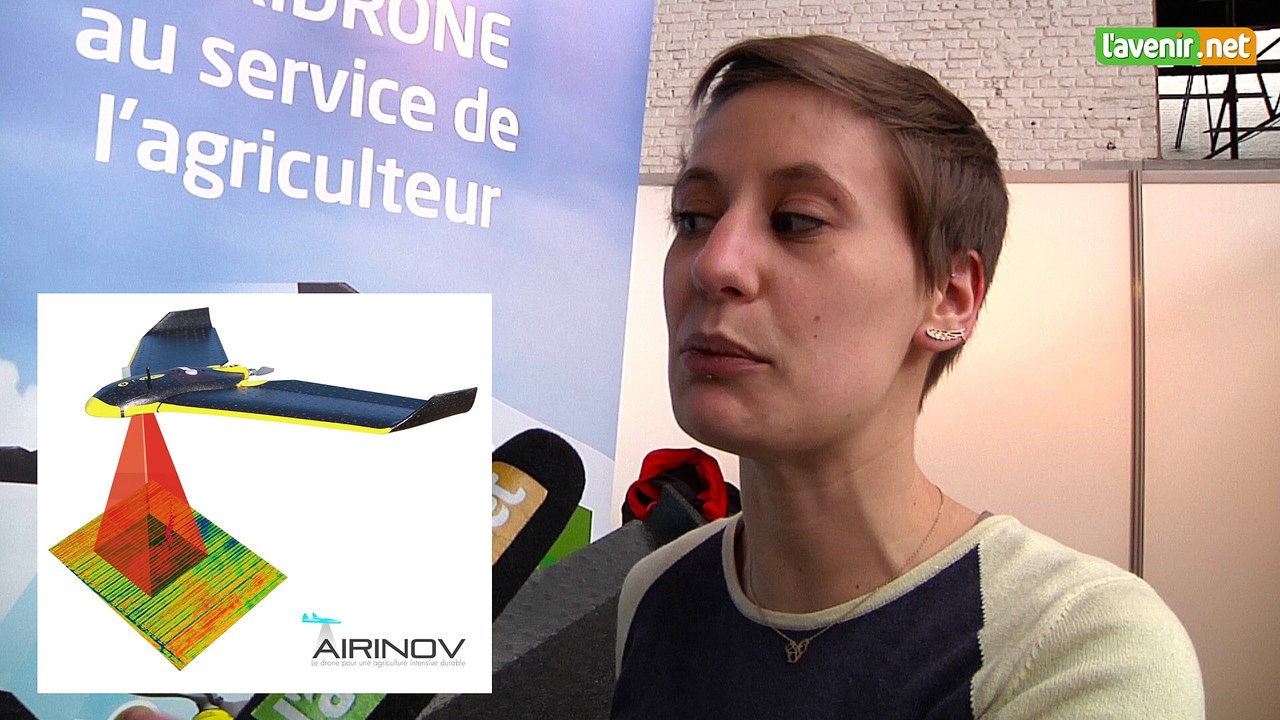 L'Avenir - Salon du drone : un drone au service de l'agriculture