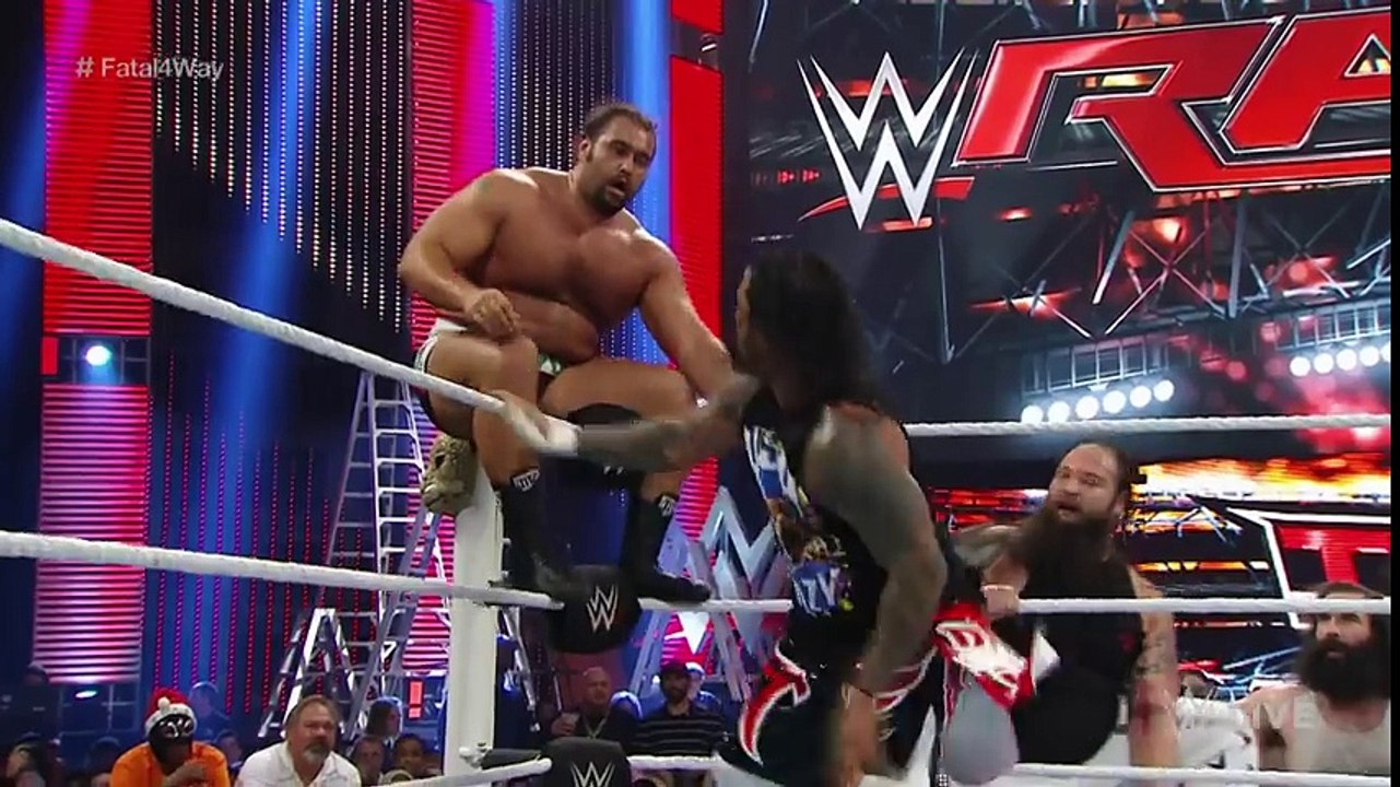 16-Man Elimination Fatal 4-Way Elimination Tag Team Match_ Raw, December 7, 2015